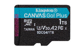 Memoria Micro Sdxc Kingston 1Tb Canvas Go Plus Gen4 V30 (SDCG4/1TB)